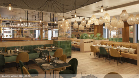 Intérieur de restaurant moderne Meylan